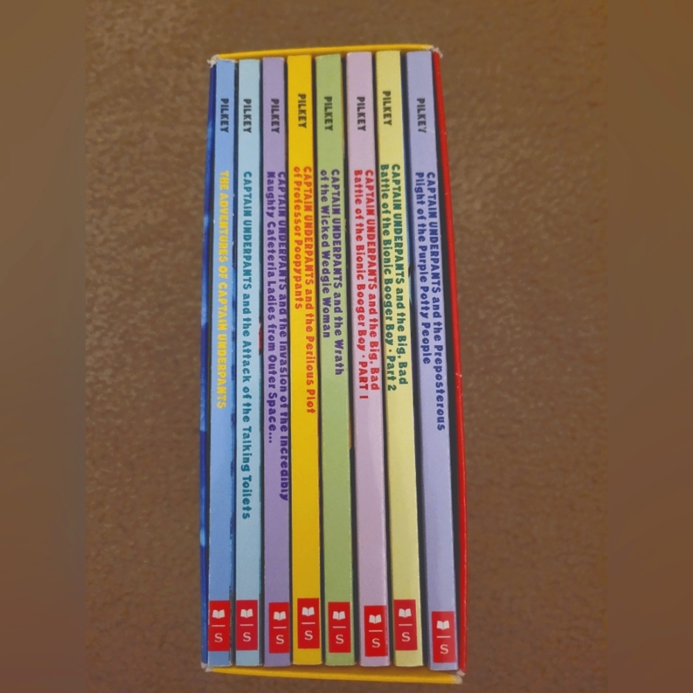 Captain underpants book collection